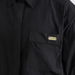Online Aje ATHLETICA Side Split Windbreaker Shirt 406 Black