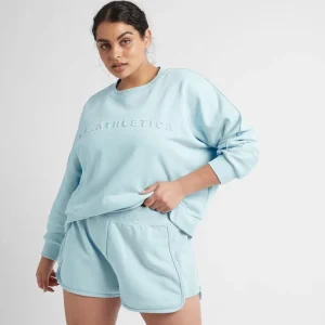Online Aje ATHLETICA Signature Embossed Logo Crew Jumper 401 Ice Blue