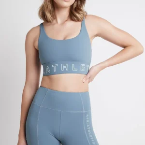 Fashion Aje ATHLETICA Signature Logo Bike Shorts 605 Storm Blue