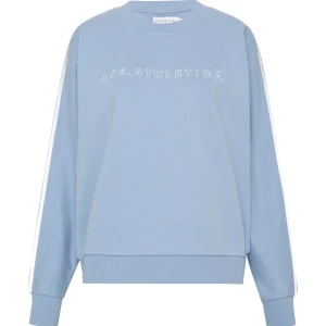 Cheap Aje ATHLETICA Signature Logo Crew Jumper 401 Steel Blue