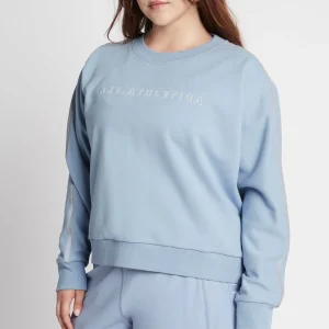 Cheap Aje ATHLETICA Signature Logo Crew Jumper 401 Steel Blue