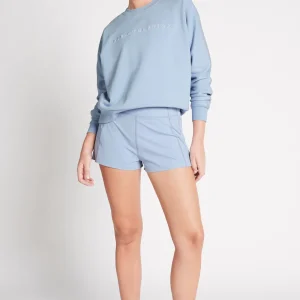 Cheap Aje ATHLETICA Signature Logo Crew Jumper 401 Steel Blue
