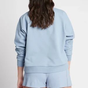 Cheap Aje ATHLETICA Signature Logo Crew Jumper 401 Steel Blue