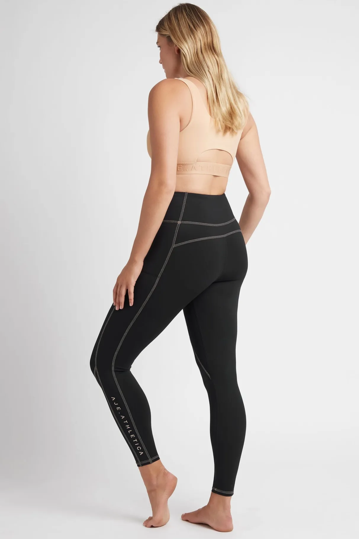 signature_logo_full_length_legging__8.webp Sale Aje ATHLETICA Signature Logo Full Length Legging 201 Black-Sand