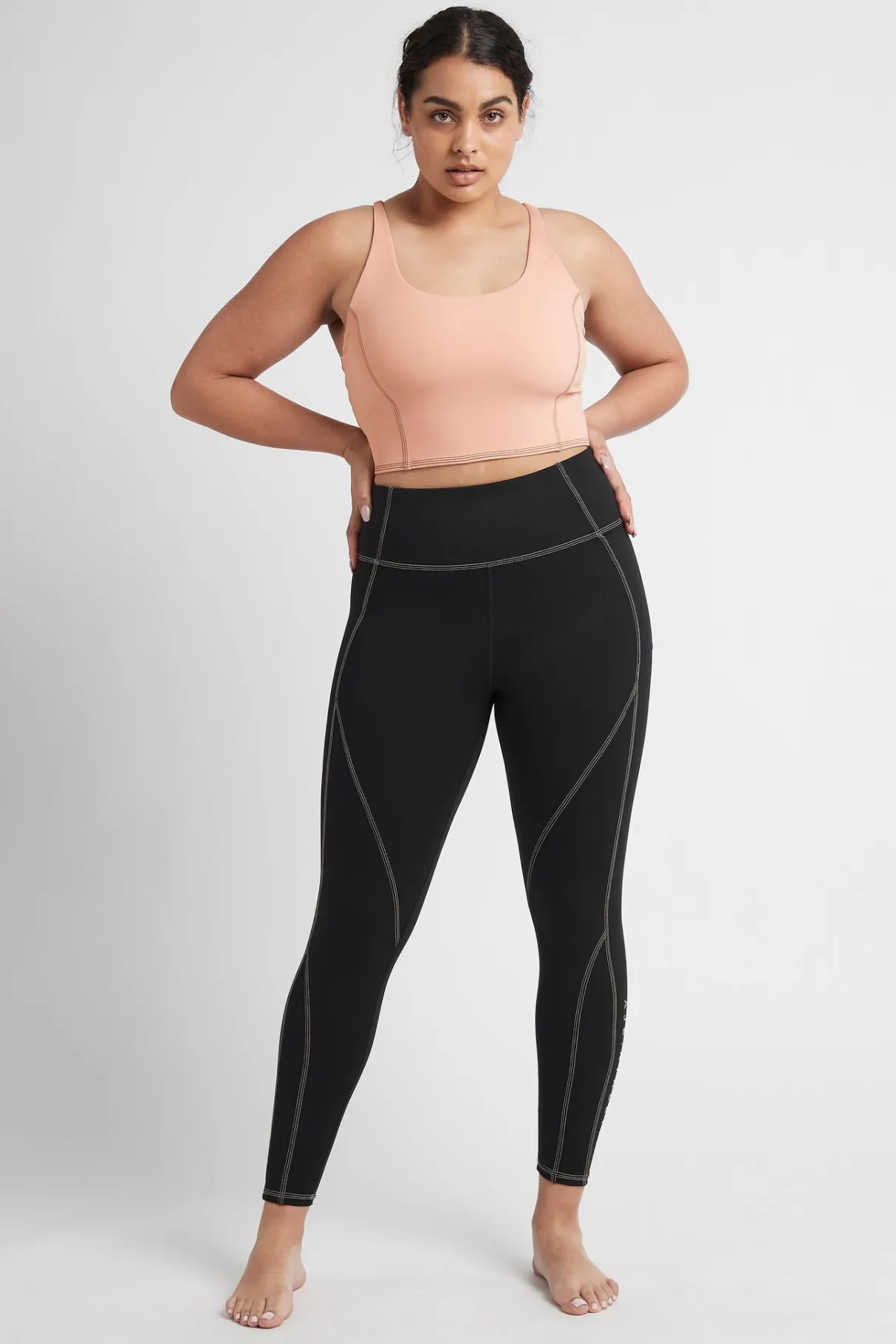 signature_logo_full_length_legging__9.webp Sale Aje ATHLETICA Signature Logo Full Length Legging 201 Black-Sand