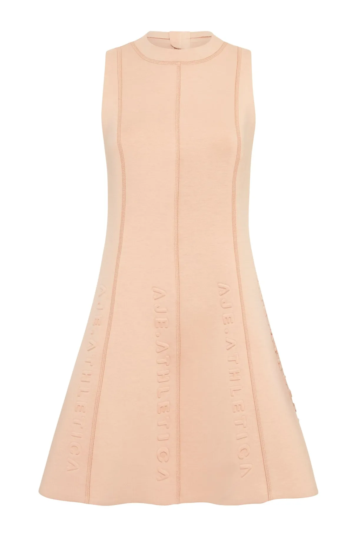 signature_logo_spacer_knit_mini_dress__1.webp New Aje ATHLETICA Signature Logo Spacer Knit Mini Dress 802 Sand