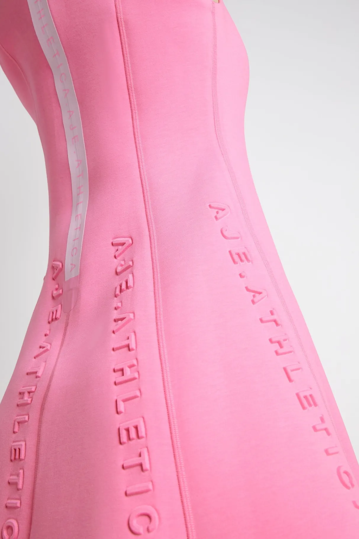 signature_logo_spacer_knit_mini_dress__3-2.webp Best Sale Aje ATHLETICA Signature Logo Spacer Knit Mini Dress 802 Dahlia Pink