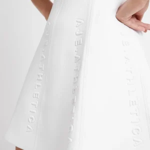 Cheap Aje ATHLETICA Signature Logo Spacer Knit Mini Dress 802 White