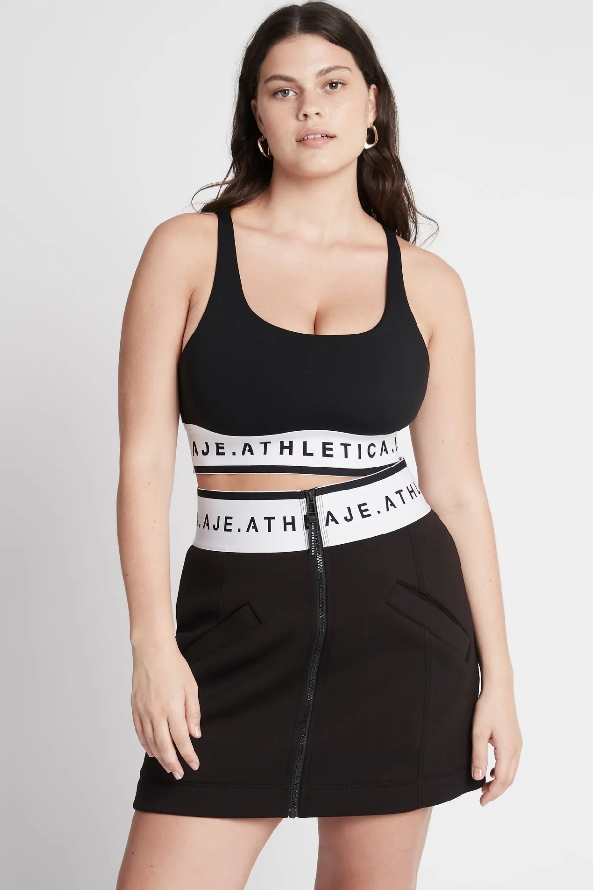 signature_logo_sports_bra__6.webp Fashion Aje ATHLETICA Signature Logo Sports Bra 313 Black/White