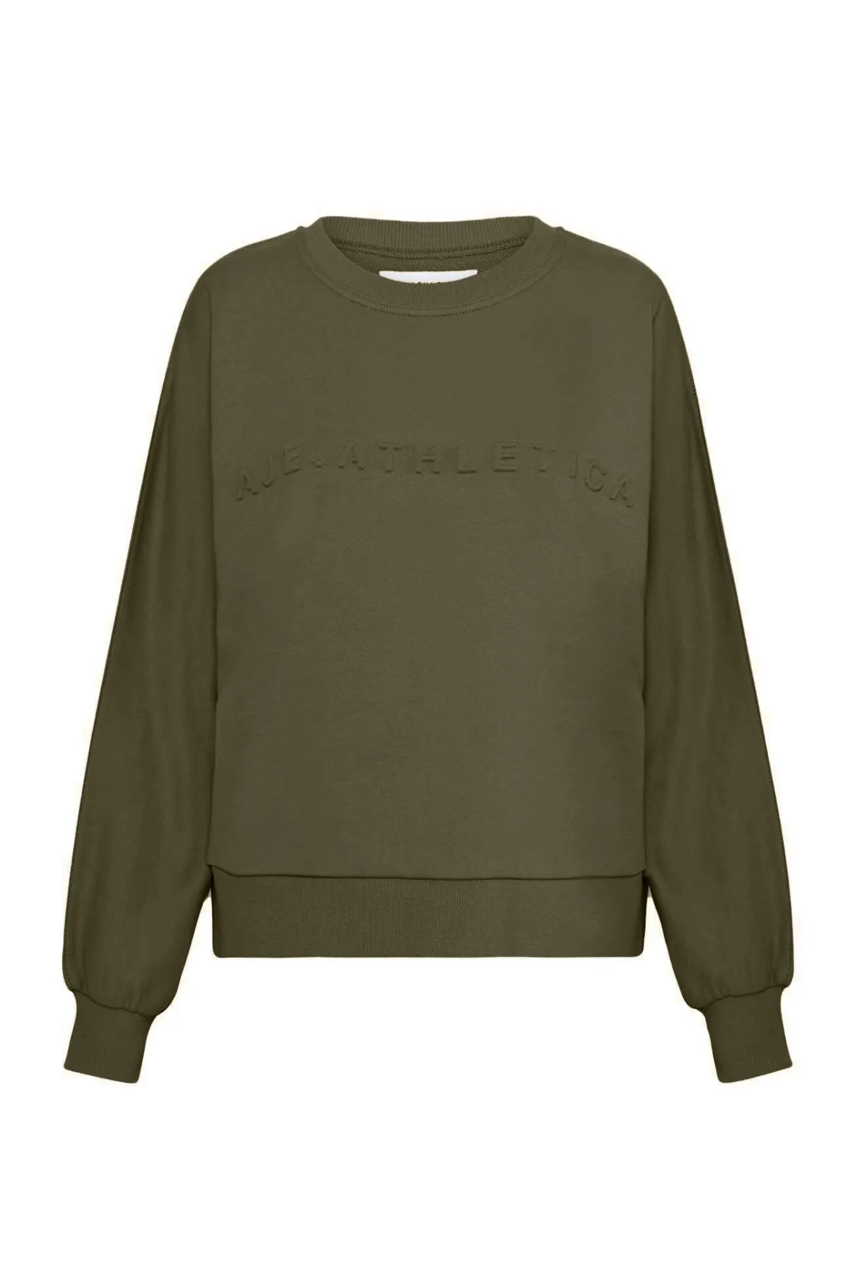 signature_logo_sweatshirt__1-1.webp Shop Aje ATHLETICA Signature Logo Sweatshirt 122 Forest Green