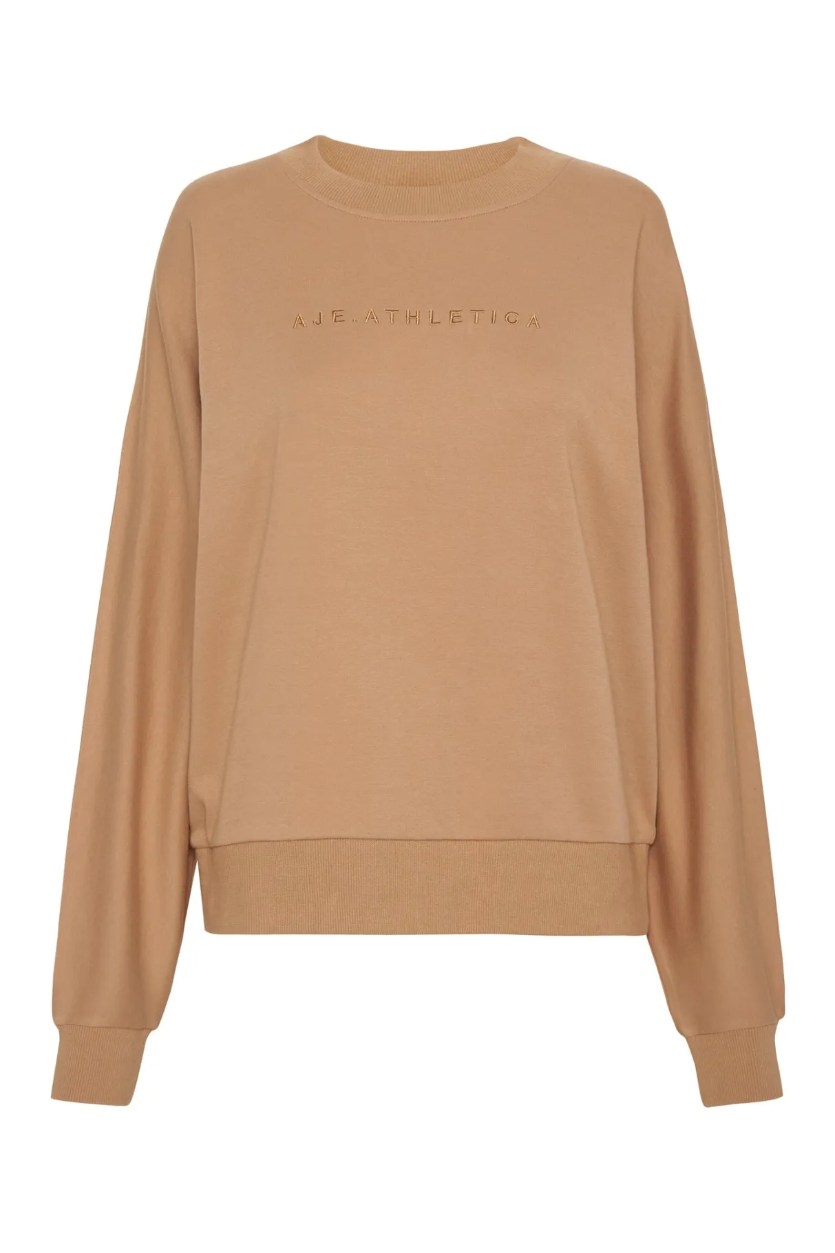 signature_logo_sweatshirt__1-2.webp Online Aje ATHLETICA Signature Logo Sweatshirt 122 Beige
