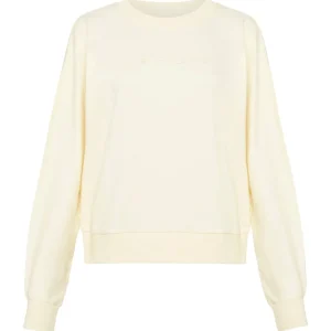 Discount Aje ATHLETICA Signature Logo Sweatshirt 122 Light Ivory