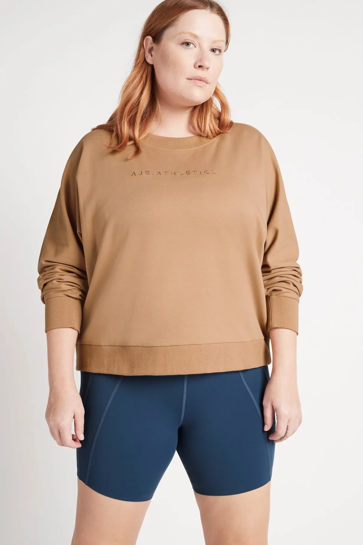 signature_logo_sweatshirt__13.webp Online Aje ATHLETICA Signature Logo Sweatshirt 122 Beige