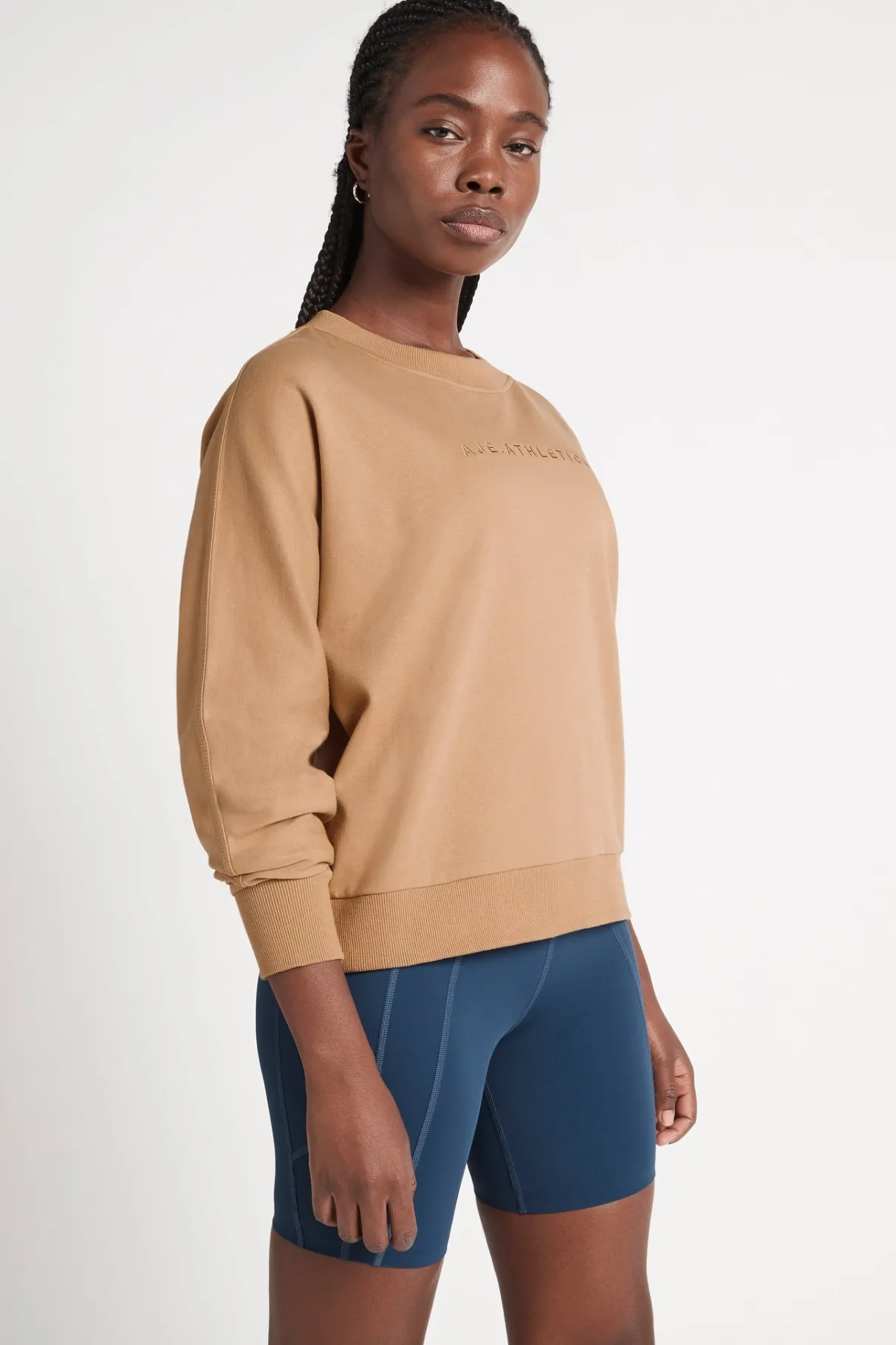 signature_logo_sweatshirt__2-2.webp Online Aje ATHLETICA Signature Logo Sweatshirt 122 Beige