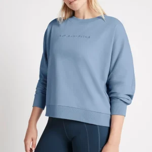 Online Aje ATHLETICA Signature Logo Sweatshirt 122 Steel Blue