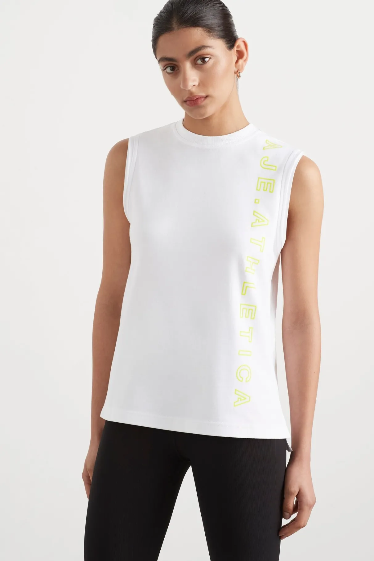 signature_logo_tank__0-1.webp Fashion Aje ATHLETICA Signature Logo Tank 101 White/Citrus Yellow