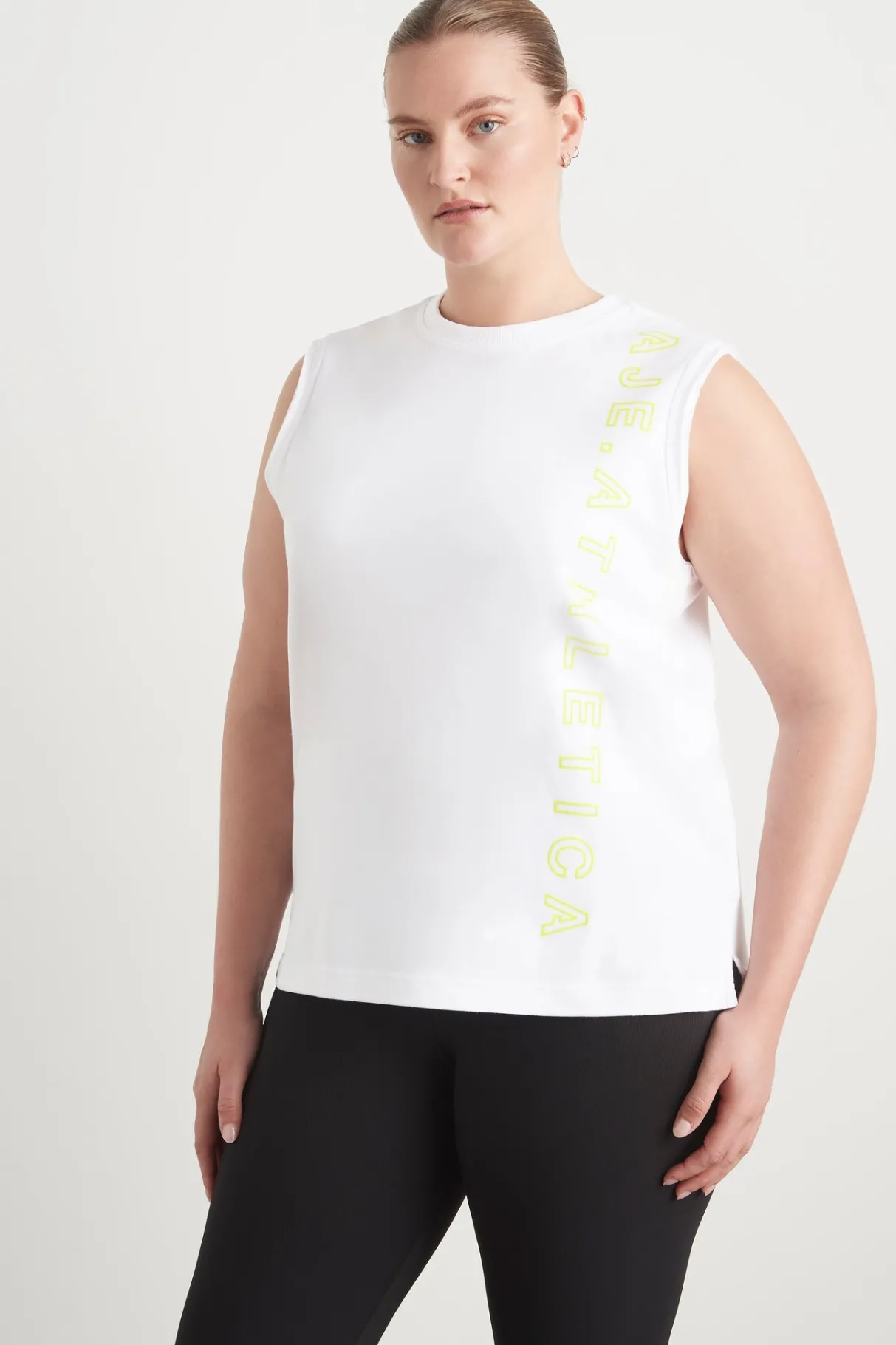 signature_logo_tank__10-1.webp Fashion Aje ATHLETICA Signature Logo Tank 101 White/Citrus Yellow