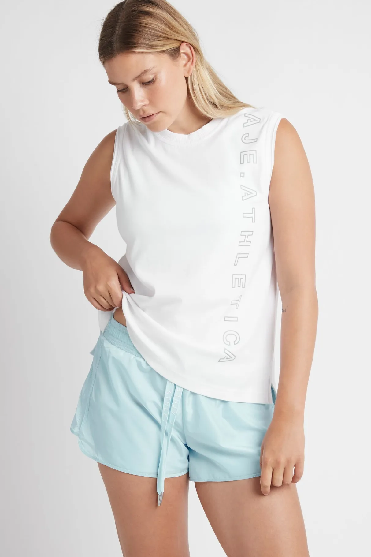 signature_logo_tank__6.webp Shop Aje ATHLETICA Signature Logo Tank 101 White