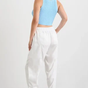 Clearance Aje ATHLETICA Signature Logo Trackpants 502 White