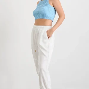 Clearance Aje ATHLETICA Signature Logo Trackpants 502 White