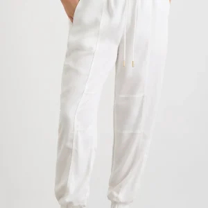 Clearance Aje ATHLETICA Signature Logo Trackpants 502 White