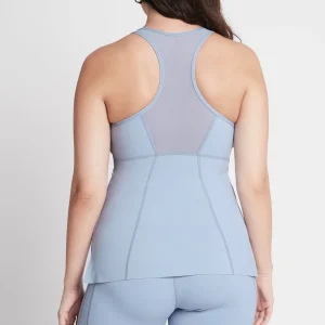 Discount Aje ATHLETICA Signature Logo Training Tank 115 Steel Blue/White