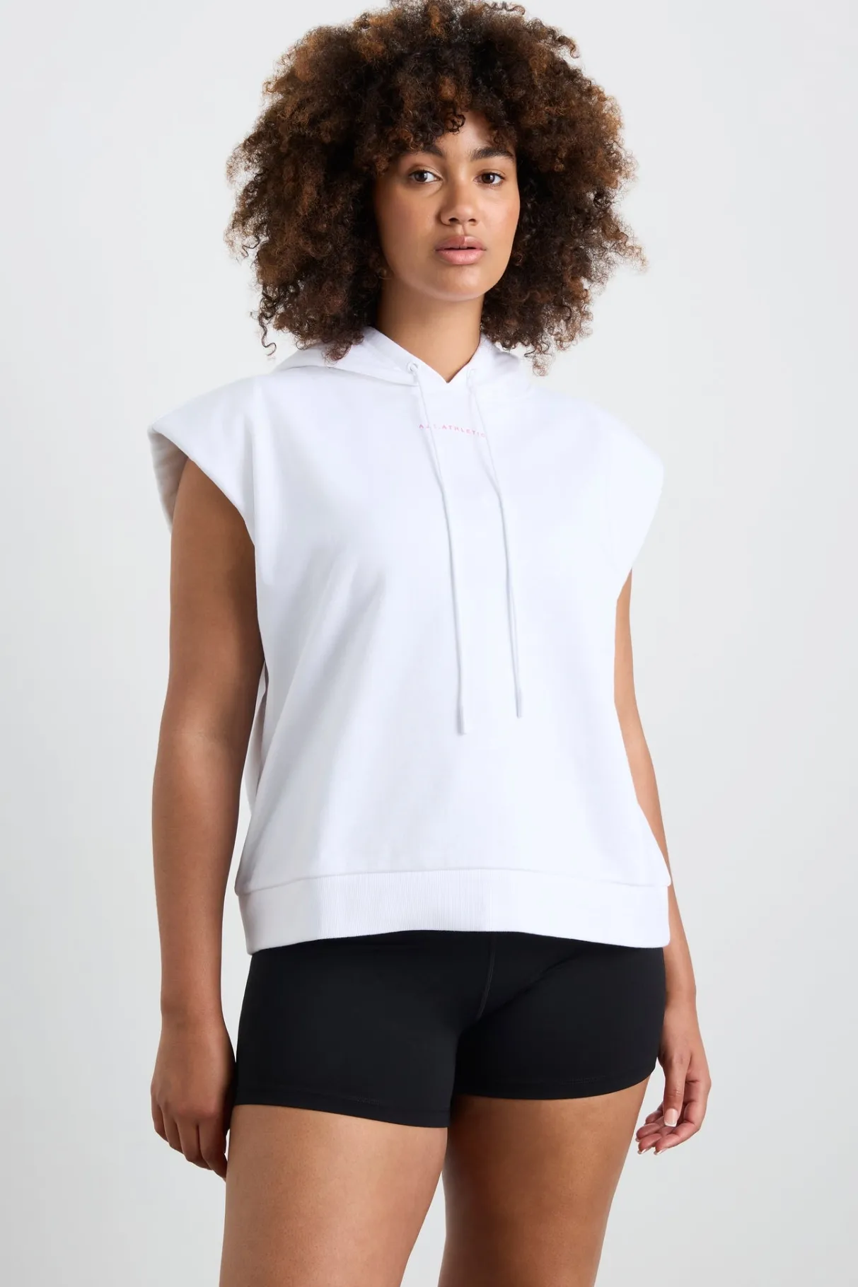 sleeveless_logo_hoodie__8.webp Online Aje ATHLETICA Sleeveless Logo Hoodie 402 White/Pink
