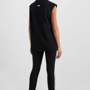 Online Aje ATHLETICA Sleeveless Waffle Jacket 785 Black