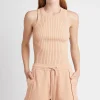 Outlet Aje ATHLETICA Slim Knitted Tank 107 Sand