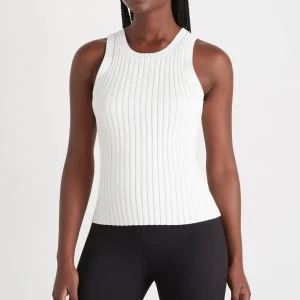 Sale Aje ATHLETICA Slim Knitted Tank 107 White