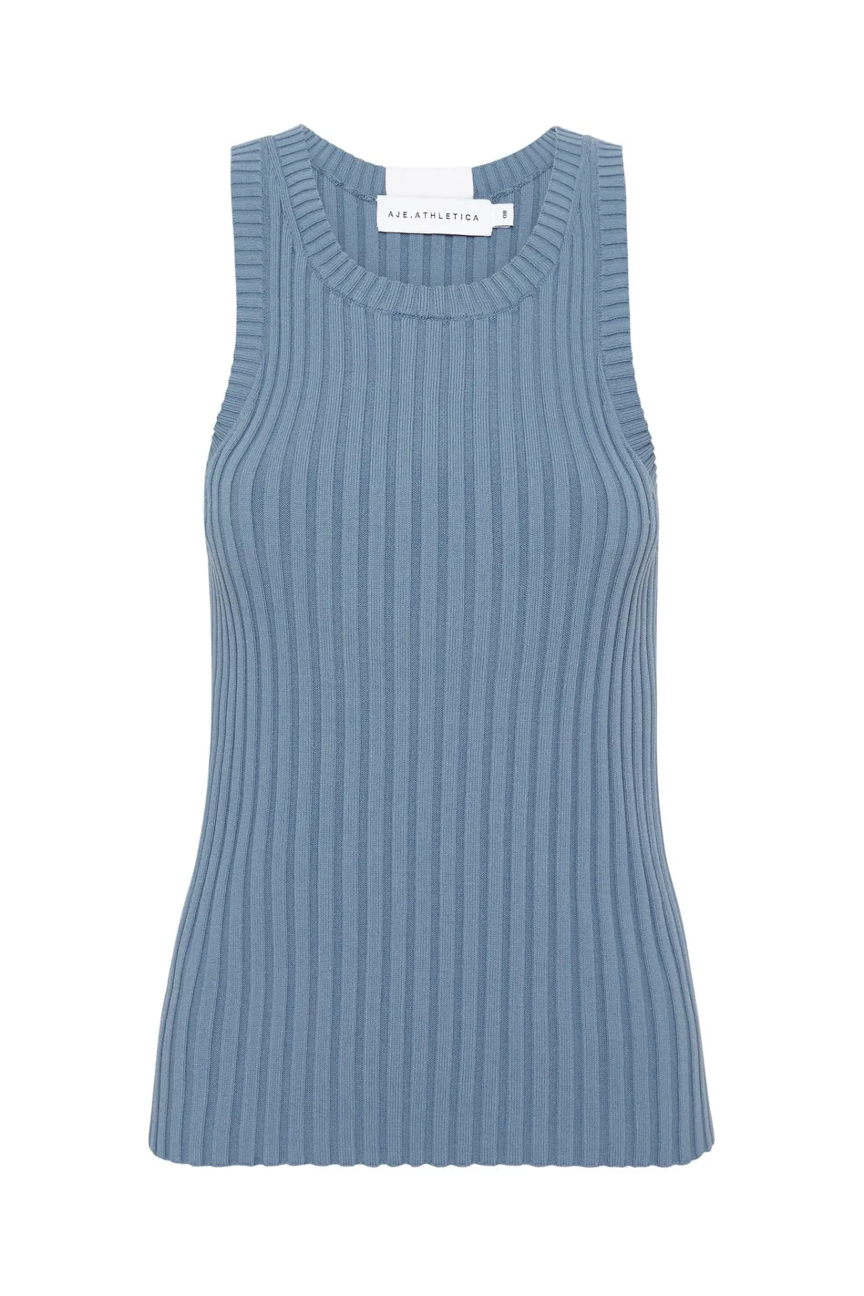 slim_knitted_tank__1-1.webp Sale Aje ATHLETICA Slim Knitted Tank 107 Storm Blue
