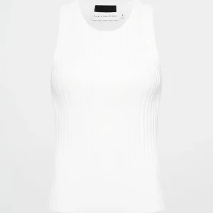 Sale Aje ATHLETICA Slim Knitted Tank 107 White