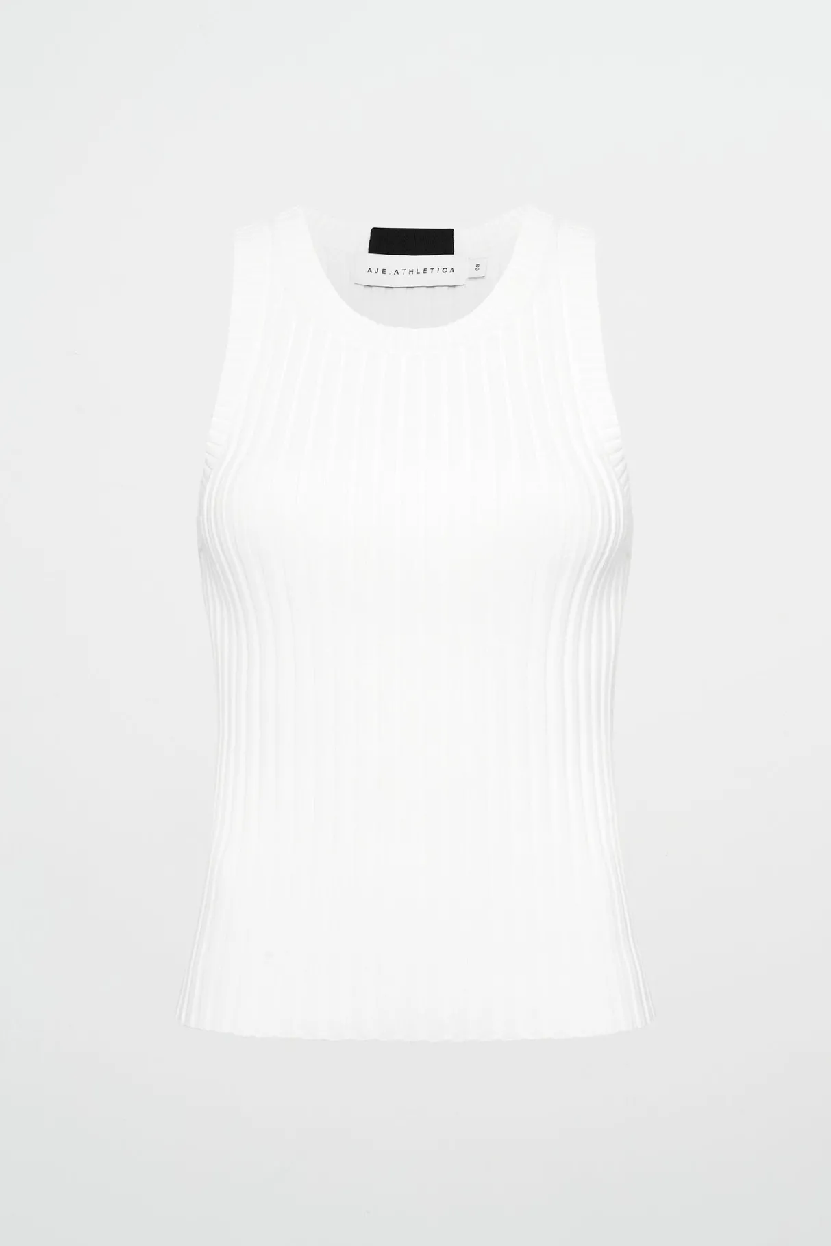 slim_knitted_tank__1-3.webp Sale Aje ATHLETICA Slim Knitted Tank 107 White