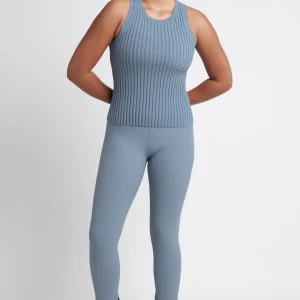 Sale Aje ATHLETICA Slim Knitted Tank 107 Storm Blue