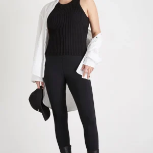 Clearance Aje ATHLETICA Slim Knitted Tank 107 Black