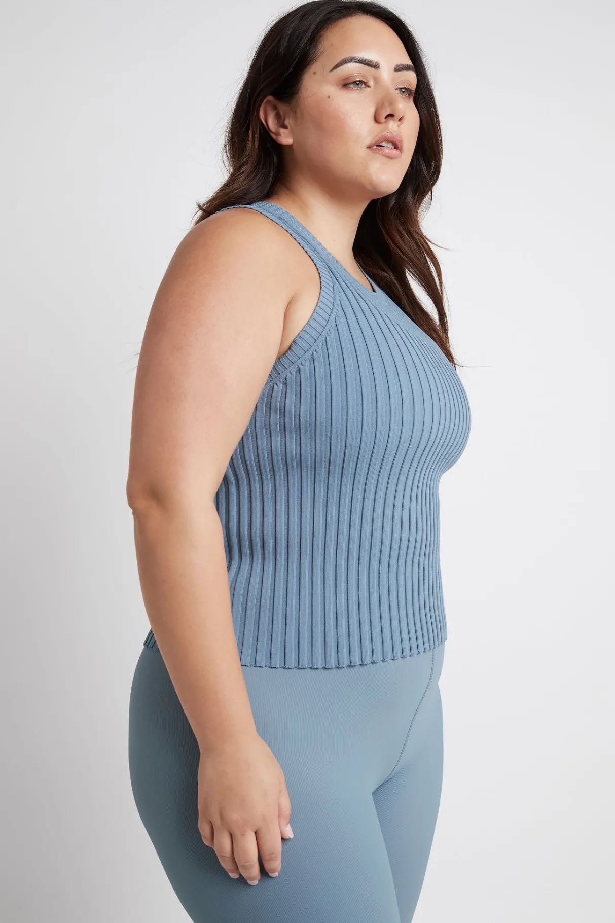 slim_knitted_tank__12.webp Sale Aje ATHLETICA Slim Knitted Tank 107 Storm Blue