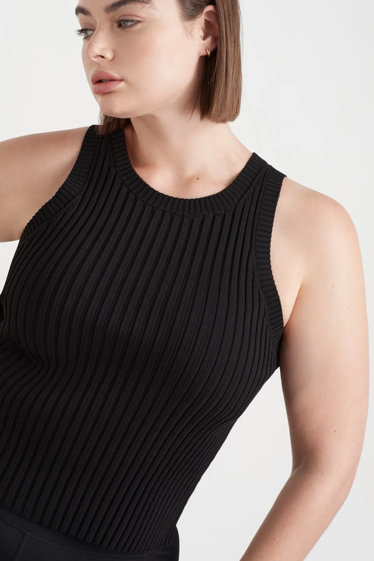 slim_knitted_tank__13-1.webp Clearance Aje ATHLETICA Slim Knitted Tank 107 Black