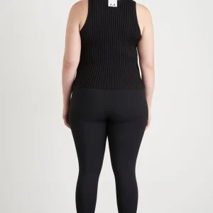 Clearance Aje ATHLETICA Slim Knitted Tank 107 Black