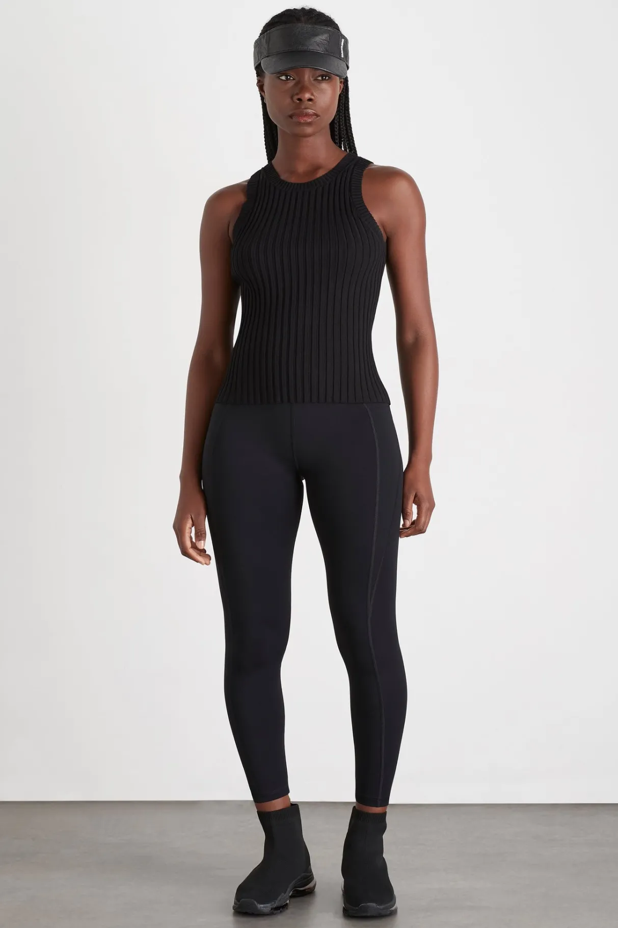 slim_knitted_tank__2-2.webp Clearance Aje ATHLETICA Slim Knitted Tank 107 Black