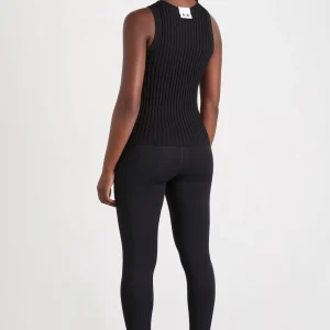 Clearance Aje ATHLETICA Slim Knitted Tank 107 Black