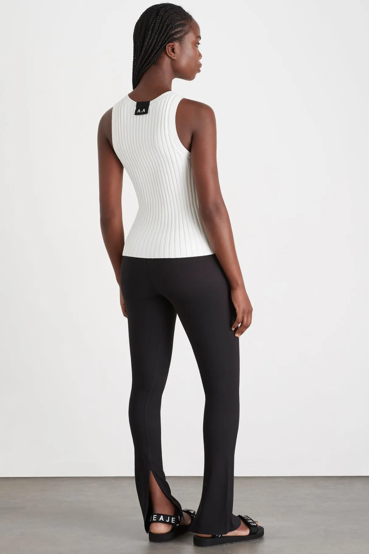 slim_knitted_tank__4-3.webp Sale Aje ATHLETICA Slim Knitted Tank 107 White