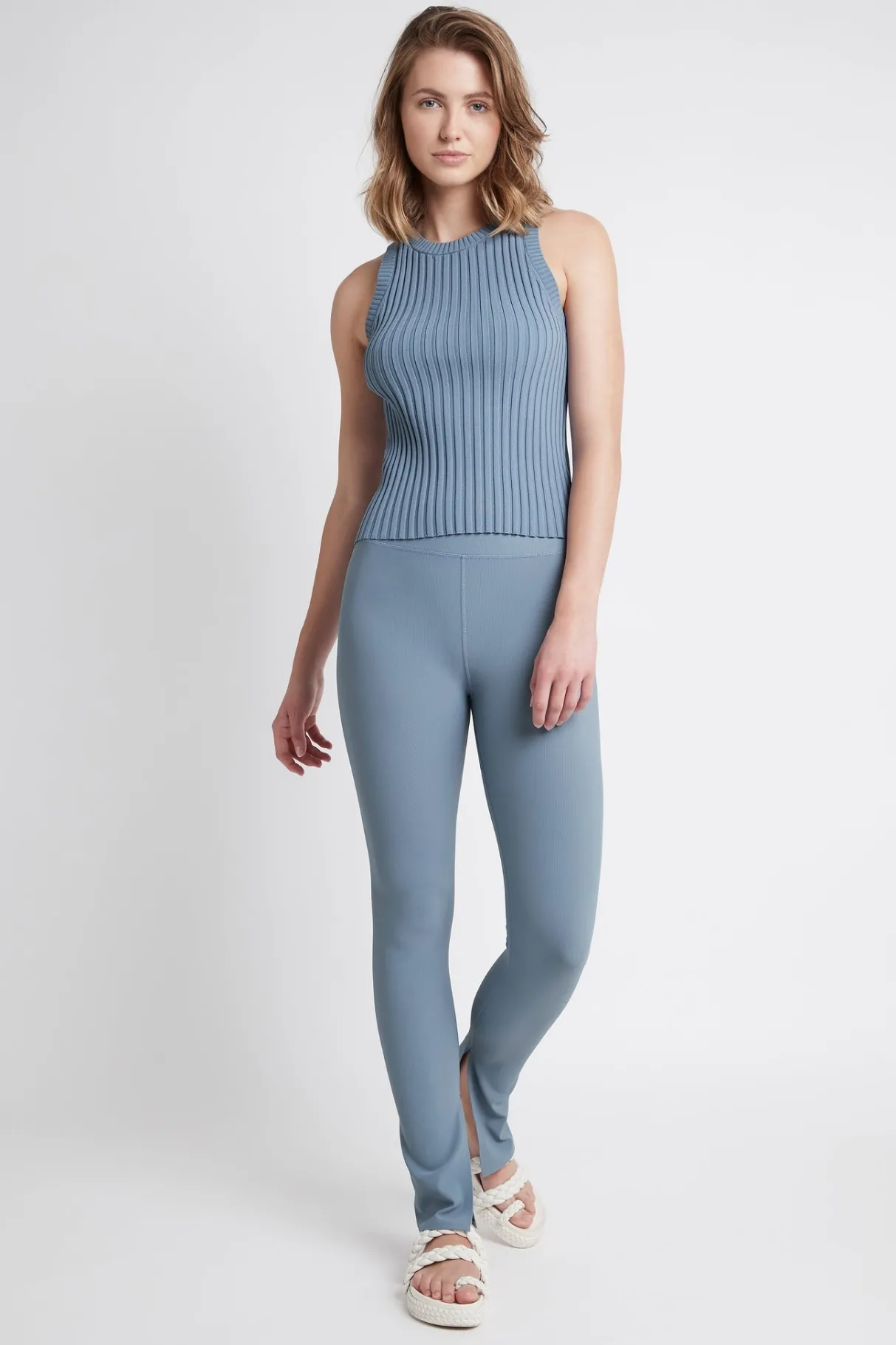 slim_knitted_tank__5-1.webp Sale Aje ATHLETICA Slim Knitted Tank 107 Storm Blue
