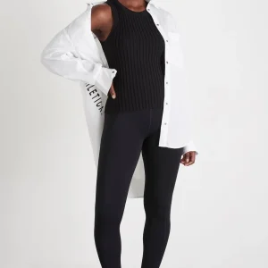 Clearance Aje ATHLETICA Slim Knitted Tank 107 Black