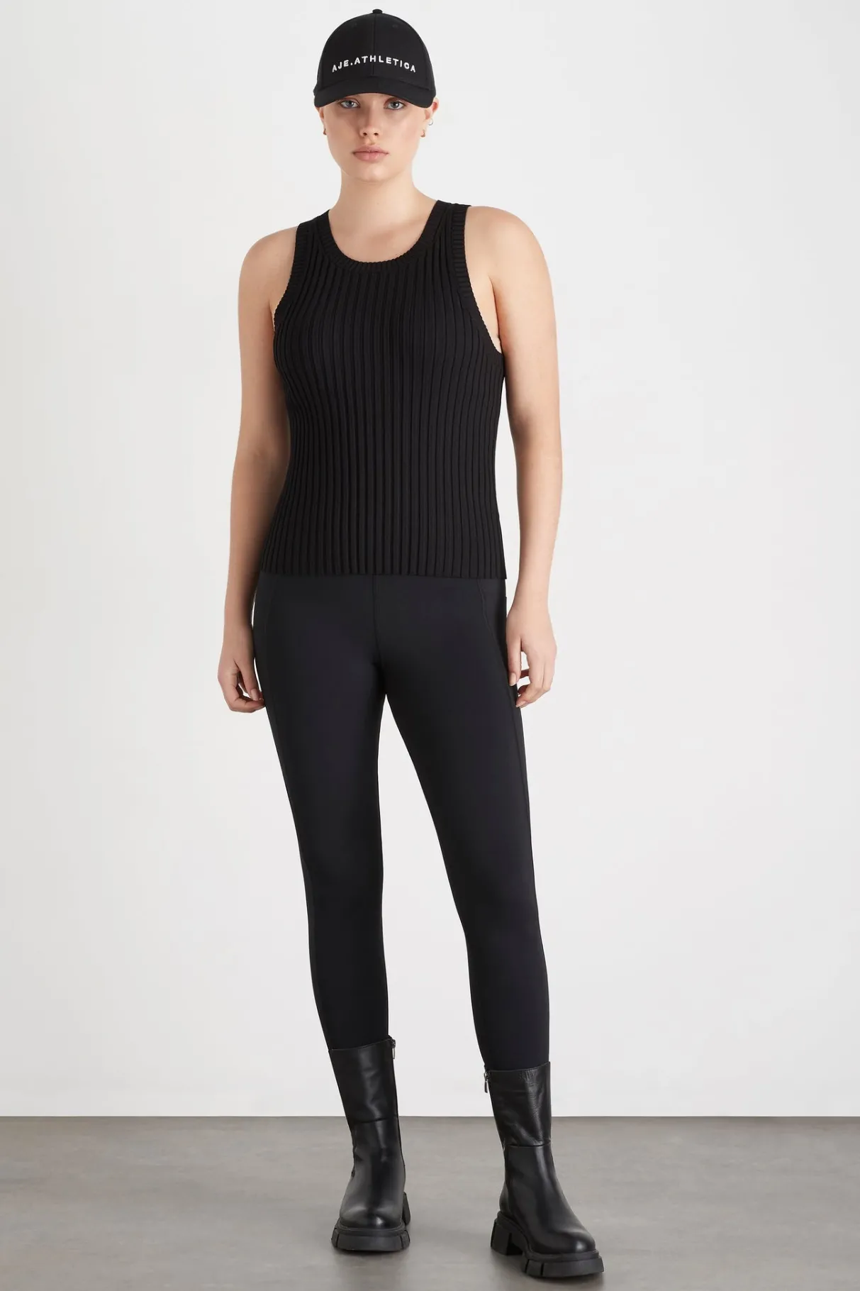 slim_knitted_tank__7-2.webp Clearance Aje ATHLETICA Slim Knitted Tank 107 Black