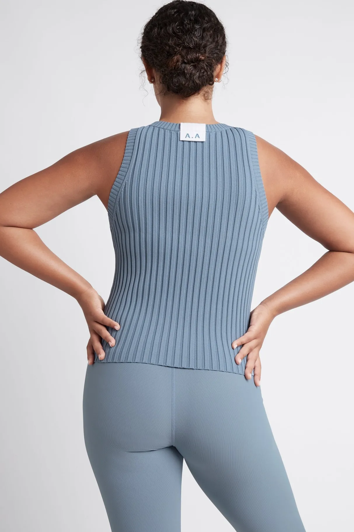 slim_knitted_tank__9-1.webp Sale Aje ATHLETICA Slim Knitted Tank 107 Storm Blue