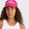 Cheap Aje ATHLETICA Soft Stacked Sports Cap 901 Power Pink/White