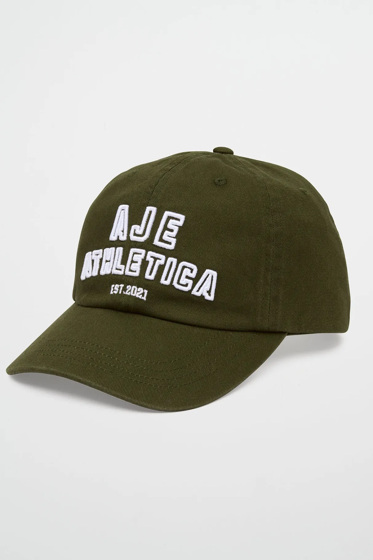 soft_stacked_sports_cap__1-3.webp Online Aje ATHLETICA Soft Stacked Sports Cap 901 Khaki/White