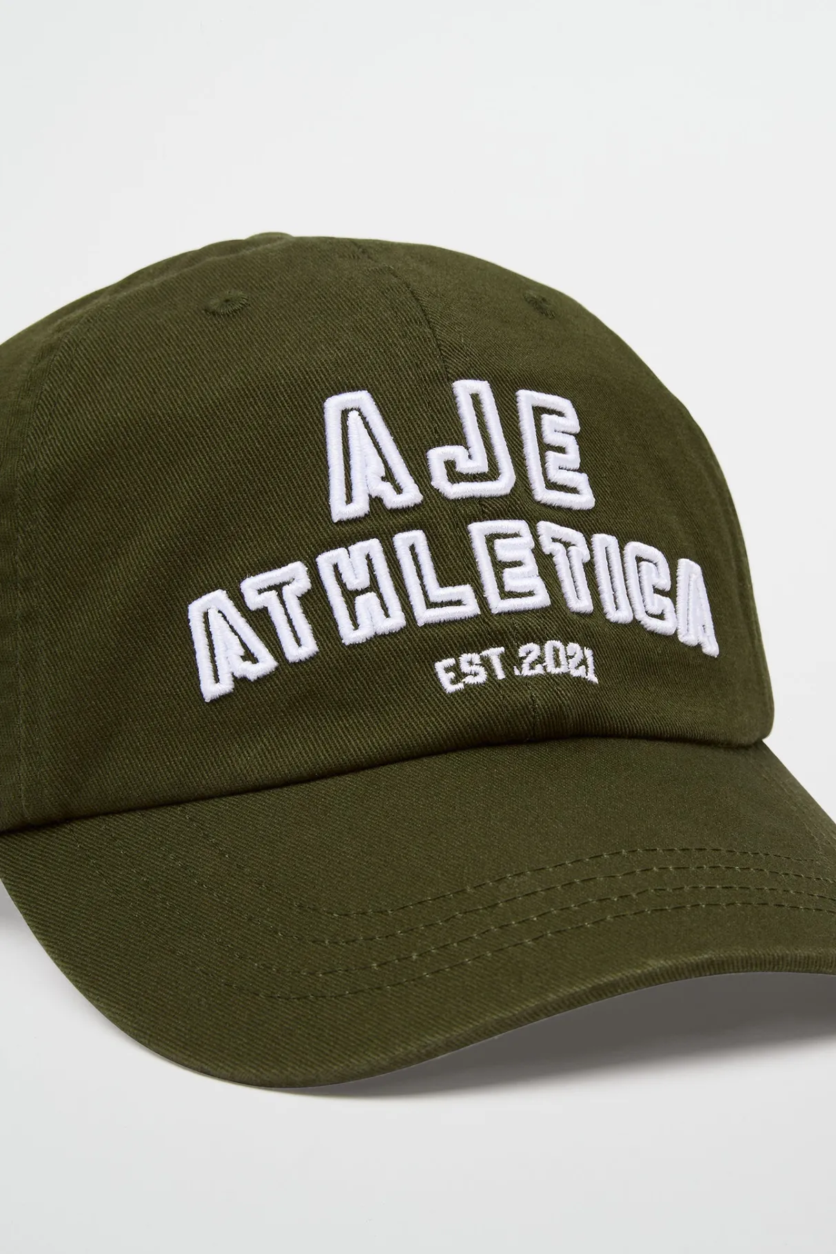 soft_stacked_sports_cap__3-3.webp Online Aje ATHLETICA Soft Stacked Sports Cap 901 Khaki/White