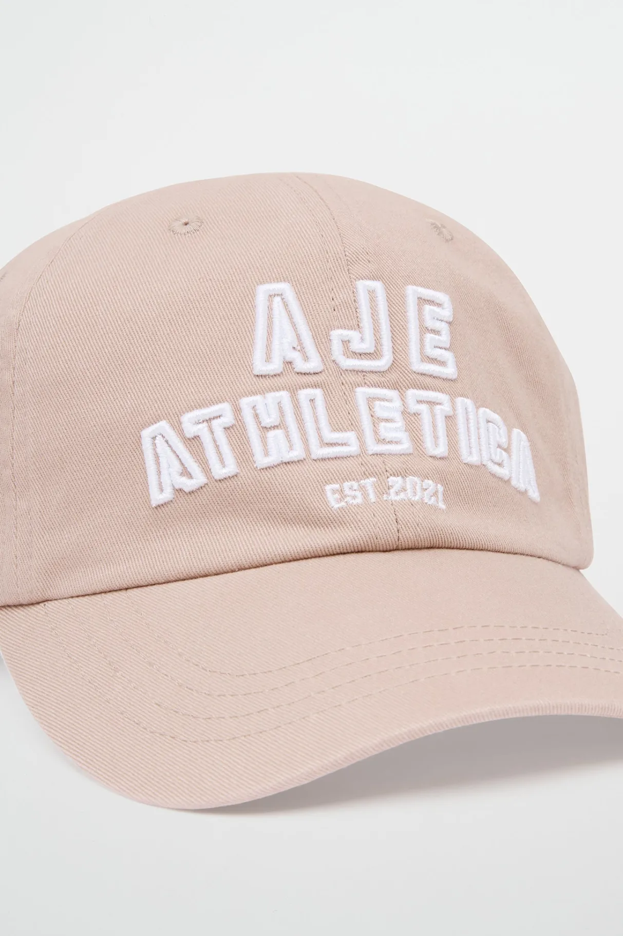soft_stacked_sports_cap__4-1.webp Best Sale Aje ATHLETICA Soft Stacked Sports Cap 901 Stone Beige/White