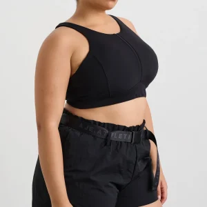 Flash Sale Aje ATHLETICA Spiderback Logo Mesh Bra 369 Black